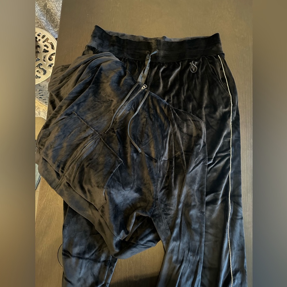 Victoria secret velour set